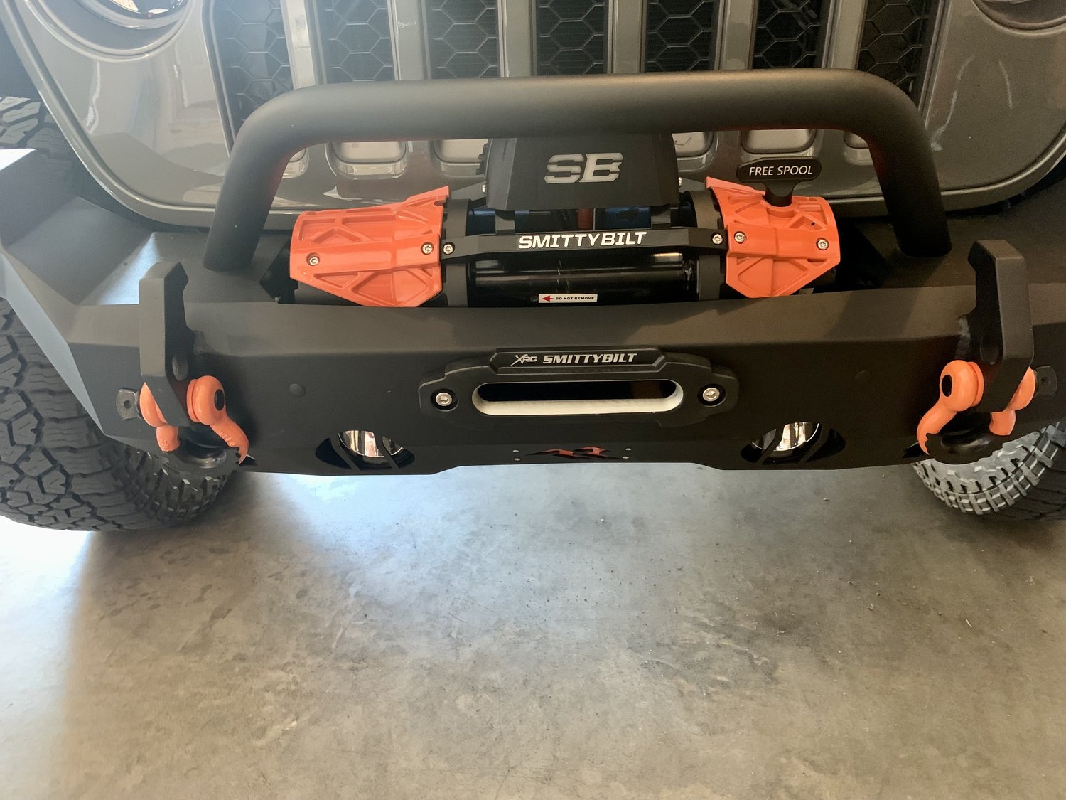 Smittybilt XRC GEN3 9500 lbs Winch Quadratec